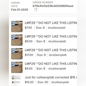 Just for colleenplatt $57